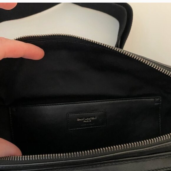 NWOT Saint Laurent Lambskin Leather Subway bumbag - Picture 9 of 16
